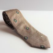 Dunhill Silk Tie Made in Italy New in Cellophane Cover