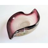 Vintage Murano Art Glass Dish