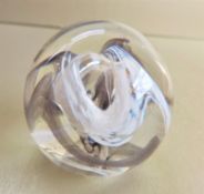 Caithness 'Moon Crystal' Paperweight