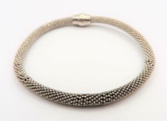 Italian 925 Silver Popcorn Bracelet