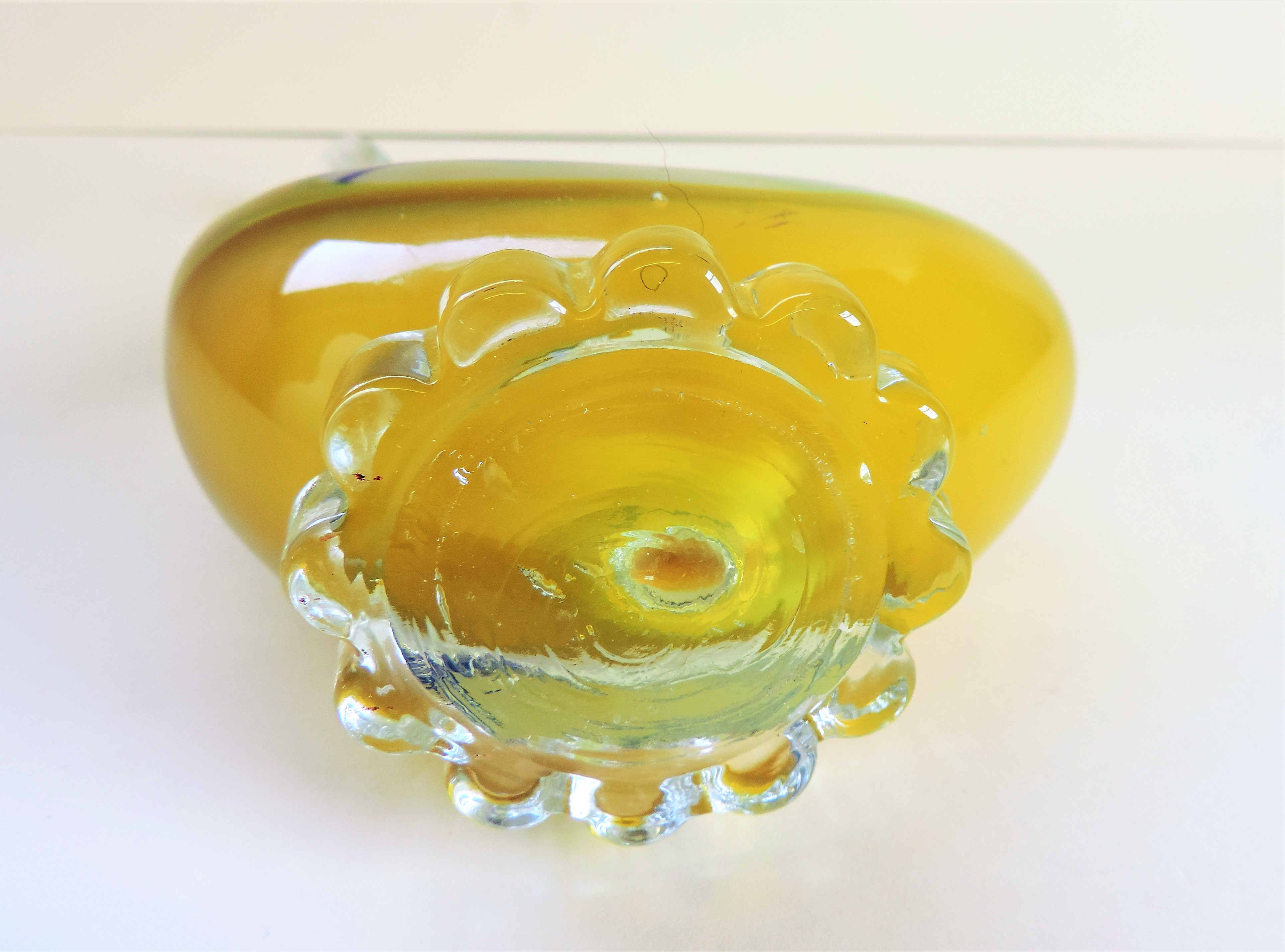 Vintage Murano Sommerso Glass Sculpture - Image 2 of 3