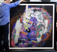 Gustav Klimt Limited Edition ""The Maiden"" (5ft x 5ft)