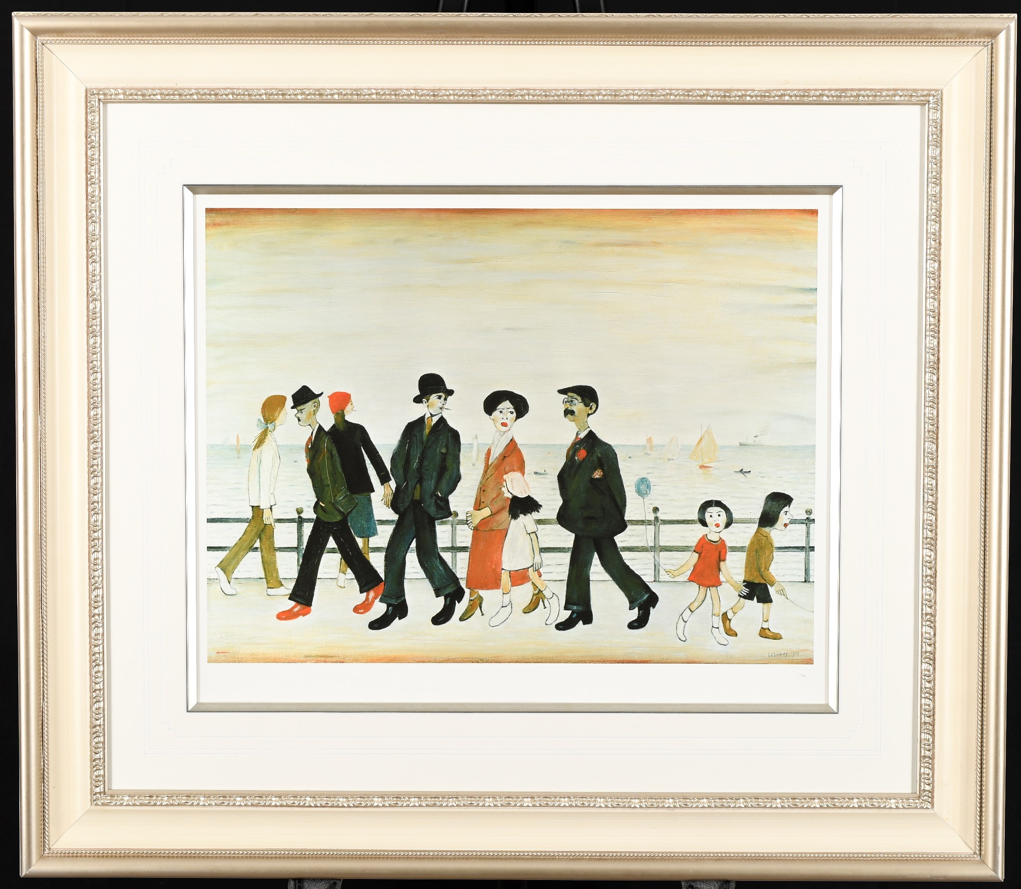 Limited Edition L.S. Lowry ""On The Promenade""