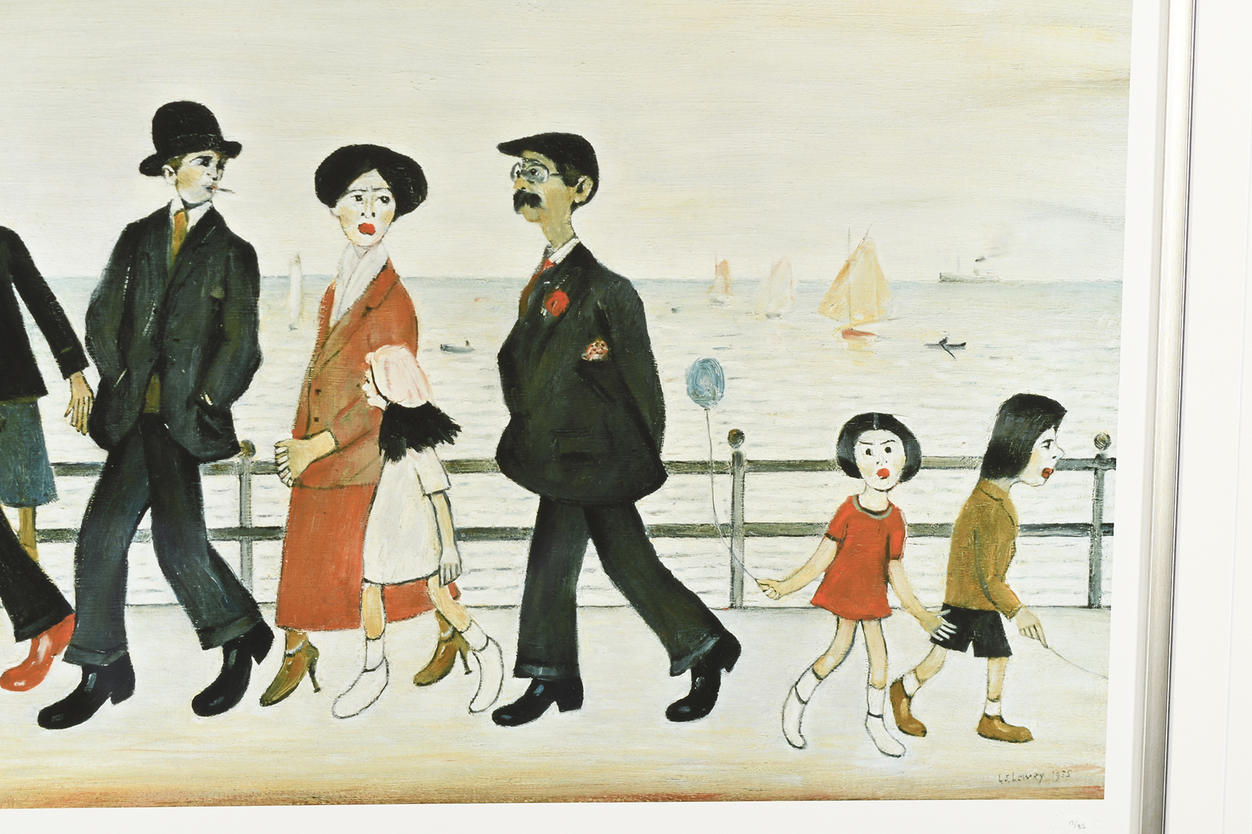 Limited Edition L.S. Lowry ""On The Promenade"" - Image 5 of 12