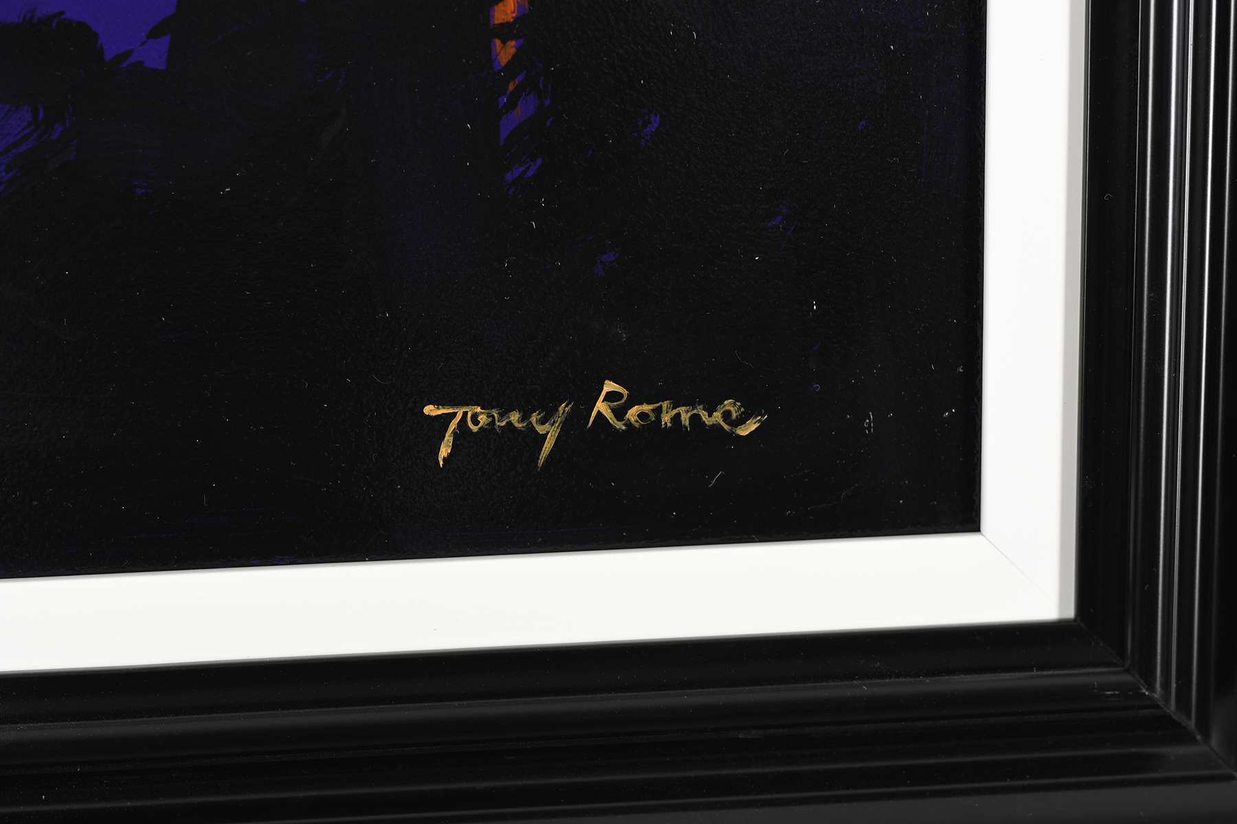 Tony Rome Original Oil Painting - Image 3 of 5