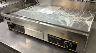 Brand New Double Electric Hotplate Griddle