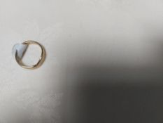 Rhodium Plated Fancy Wishbone Wedding/Dress Ring Size R. RRP £89