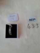 Sterling Silver Men's 6 mm Wedding Band. Diamond Cut Engraved RRP £89