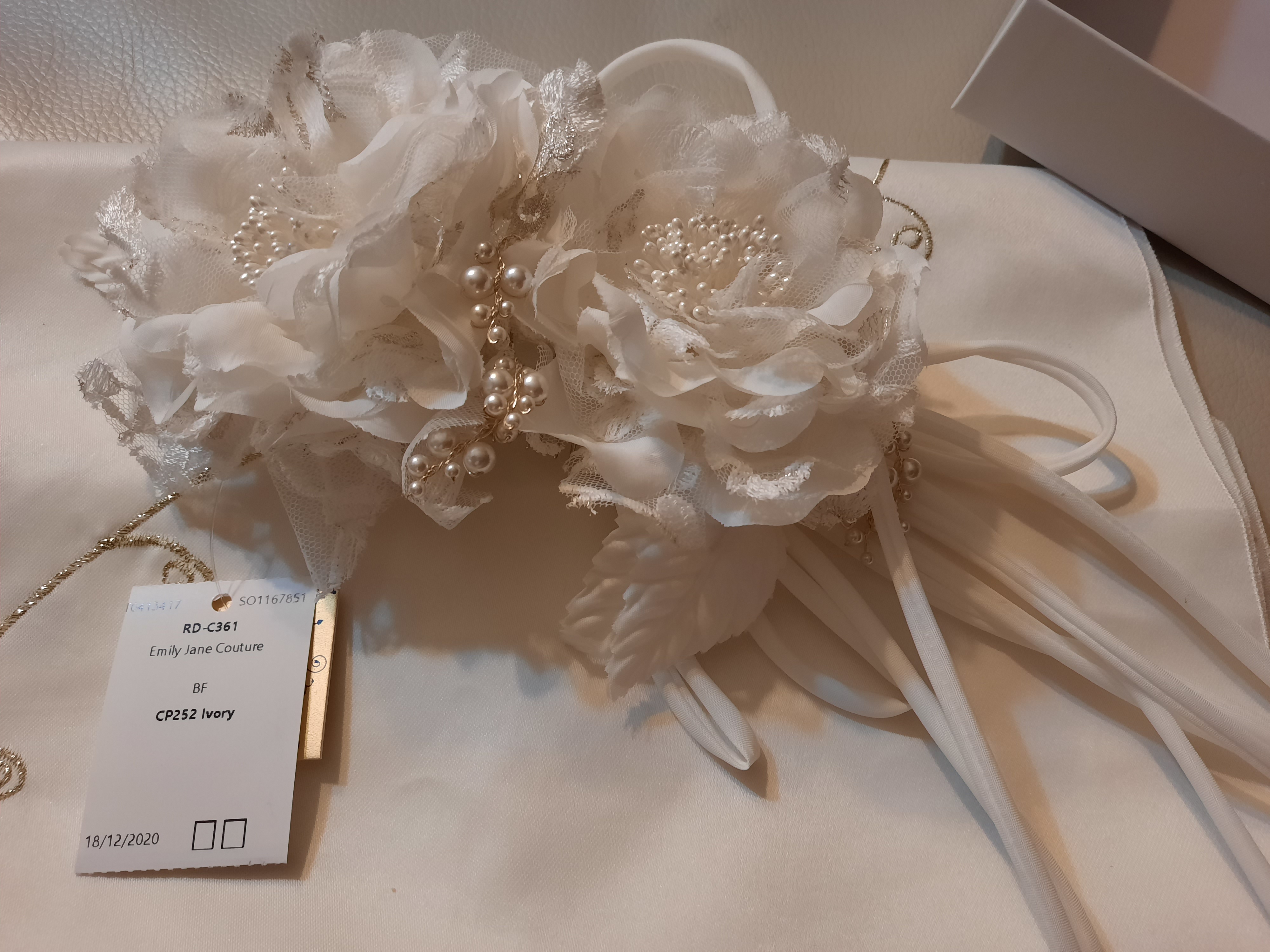 Ivory Bridal Fascinator RRP £129