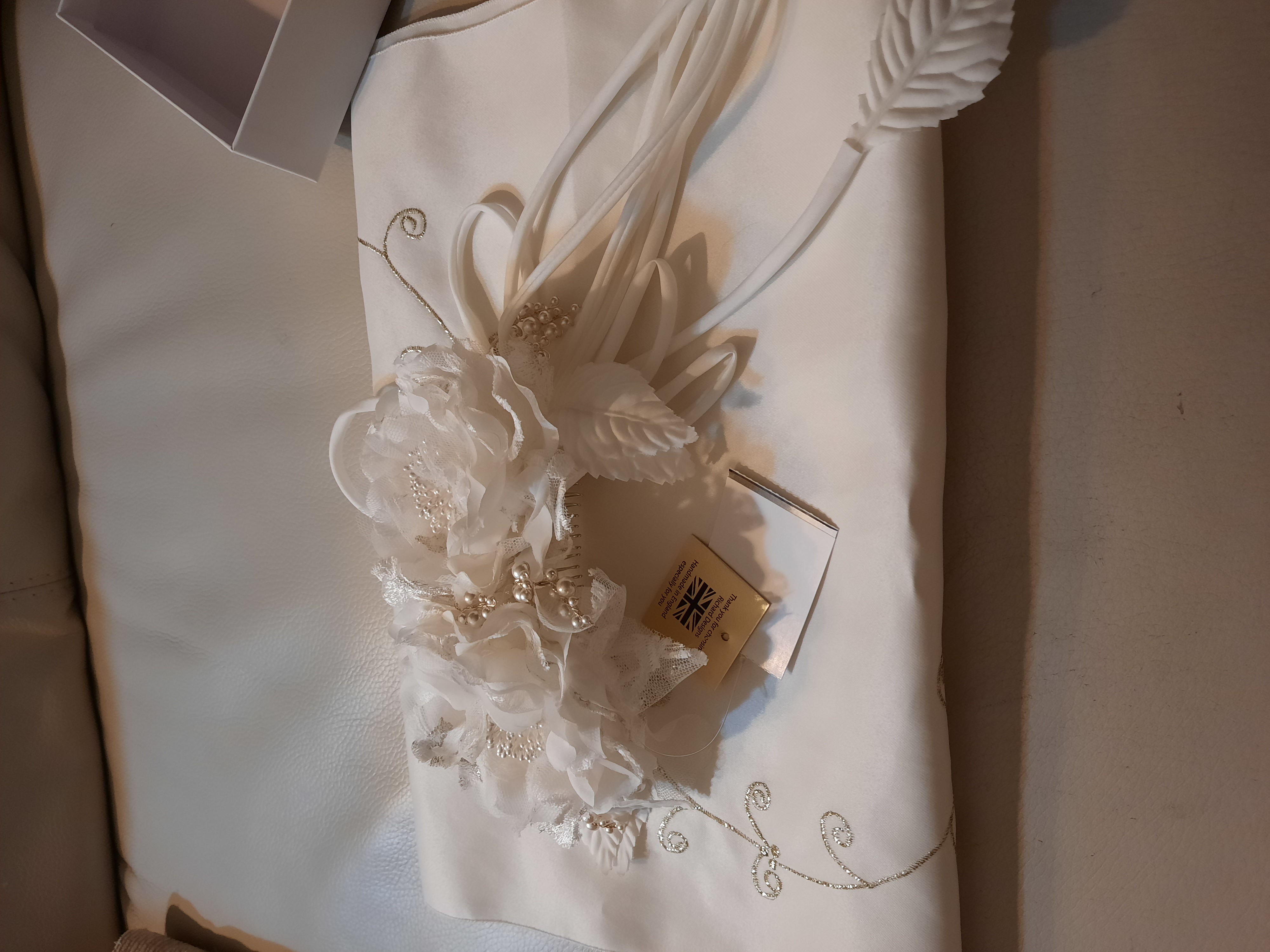 Ivory Bridal Fascinator RRP £129 - Image 5 of 6