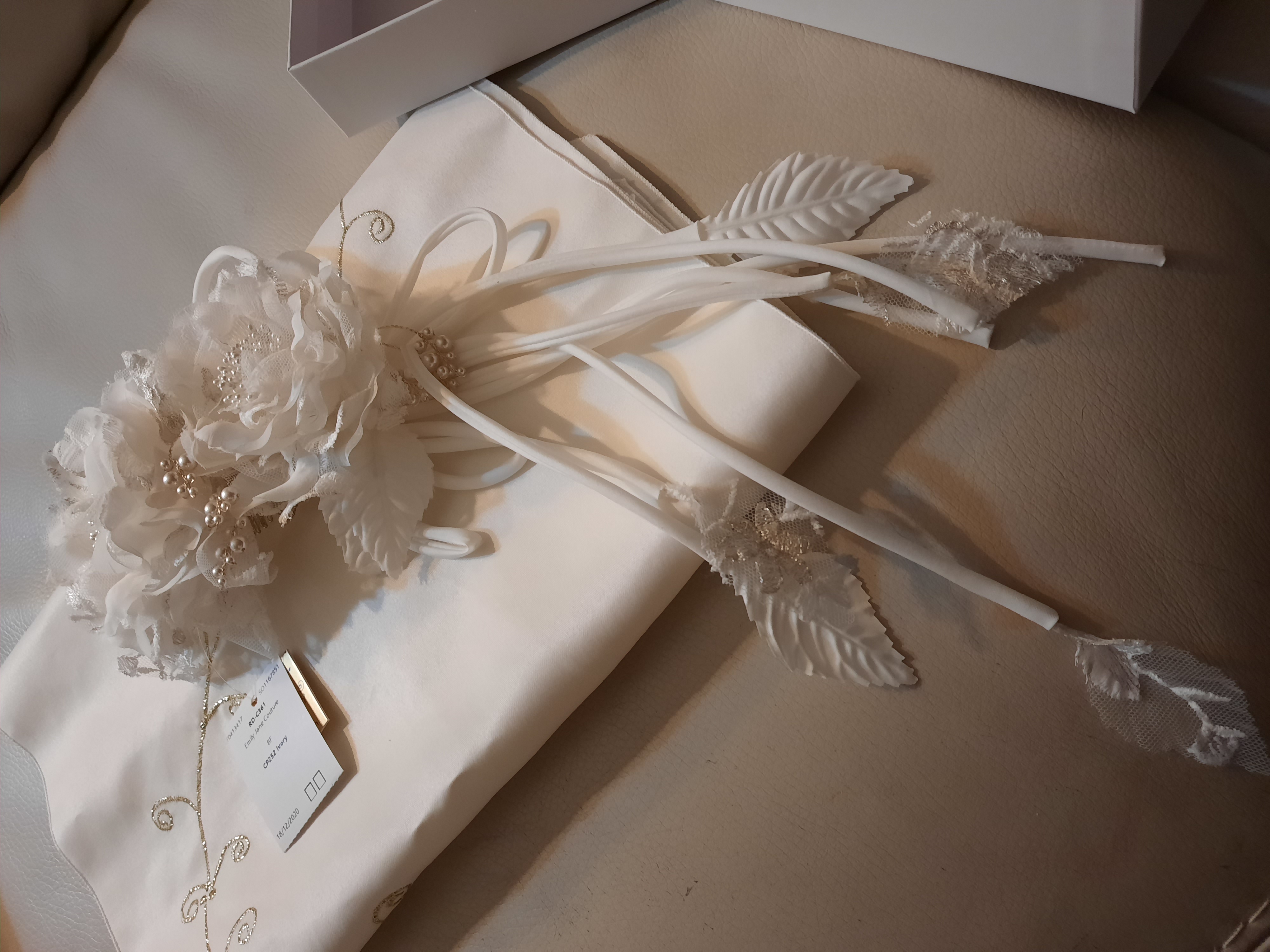 Ivory Bridal Fascinator RRP £129 - Image 2 of 6