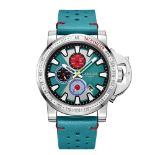 GAMAGES OF LONDON Ltd Ed Hand Assembled Aeroglider Automatic Teal - Free Delivery & 5 Year Warran...