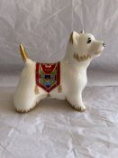 Royal Crown Derby Paperweight - West Highland Terrier