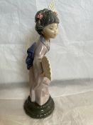 Lladro 4991 ""Madame Butterfly"" Figure