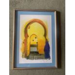 Pair Of Marrakech Aquarelles Signed