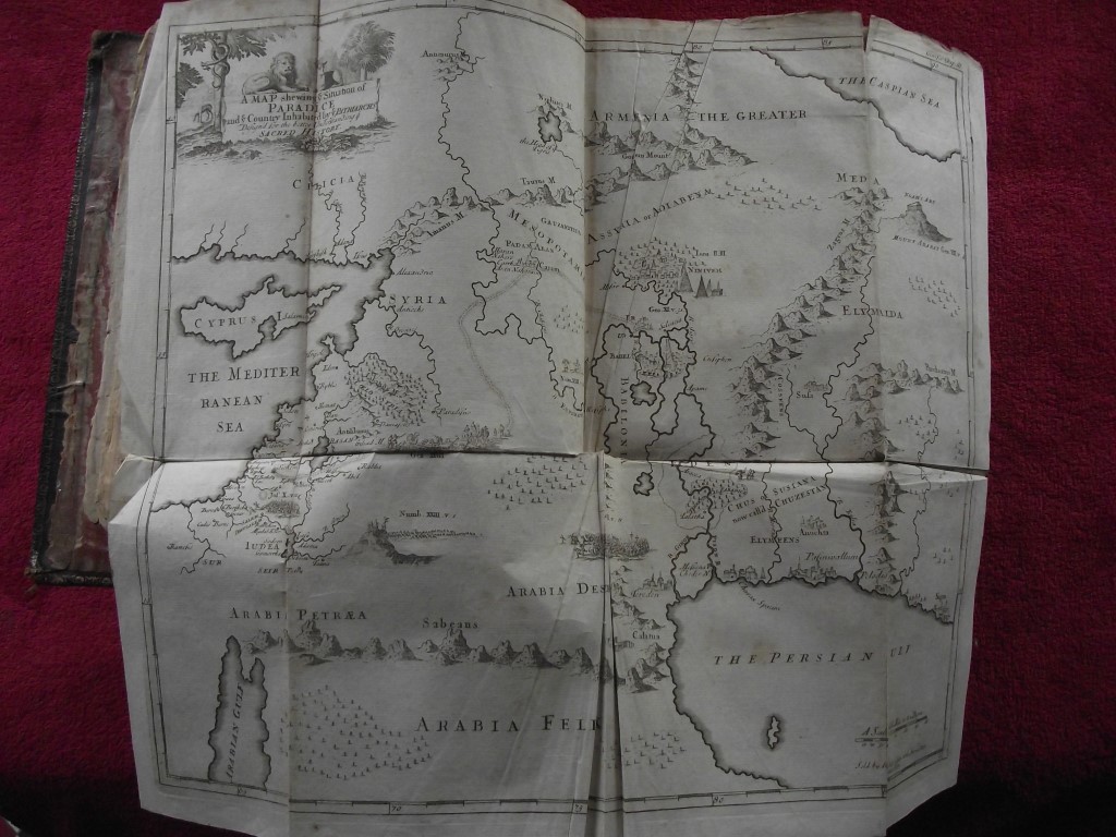 1736 Holy Bible - 132 pages of Engravings - John Sturt + Maps ""Sacred Geography"" - Image 18 of 59