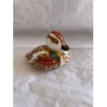 Royal Crown Derby Paperweight - Bakewell Duckling