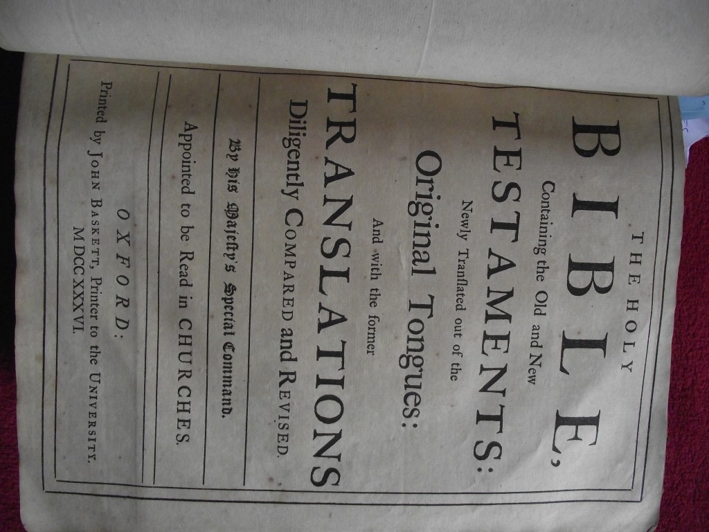 1736 Holy Bible - 132 pages of Engravings - John Sturt + Maps ""Sacred Geography"" - Image 12 of 59