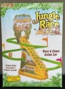 12 x Brand new, Iconic 80s Vintage Toys - Jungle Race, battery operated