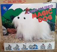 24 x Brand new, Iconic 80s Vintage Toys - Long Haired Magic Dog, battery operated