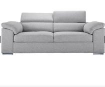 2 x Brand New Ripley 3 Seater Sofas with Adjustable Headrest RRP £3,000