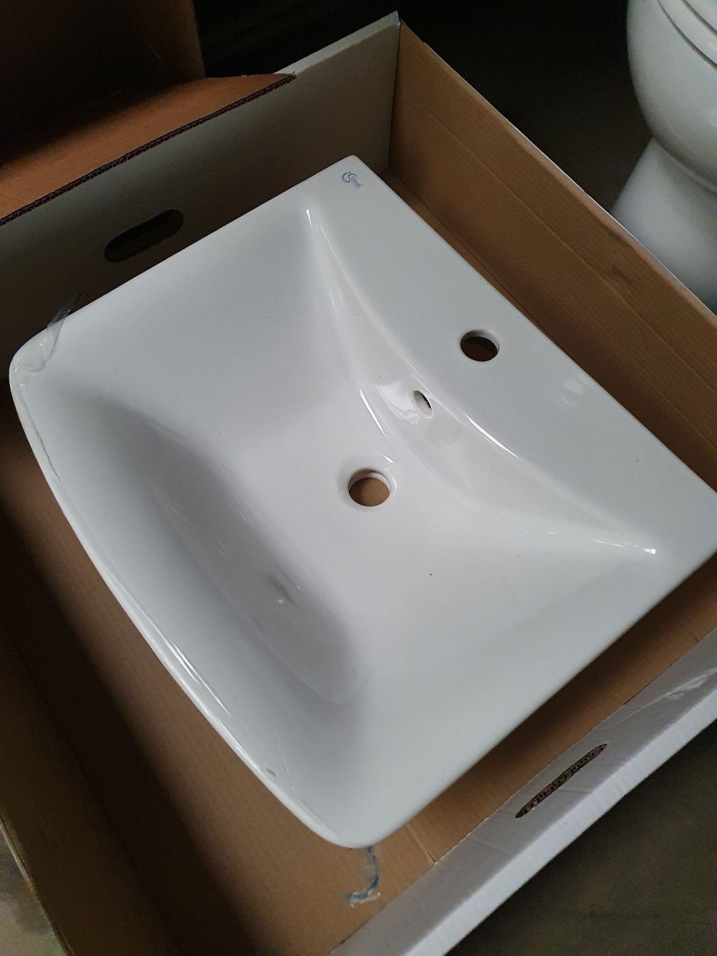 Title: RRP £245. Ideal Standard 'VueÍ Dual Flush Modern Toilet With Matching Basin. Appears New & - Image 4 of 4
