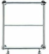 Title: RRP £146. Traditional Ball Jointed Towel Rail Chrome W 600 x H 686mm. NEWDescription: RRP £
