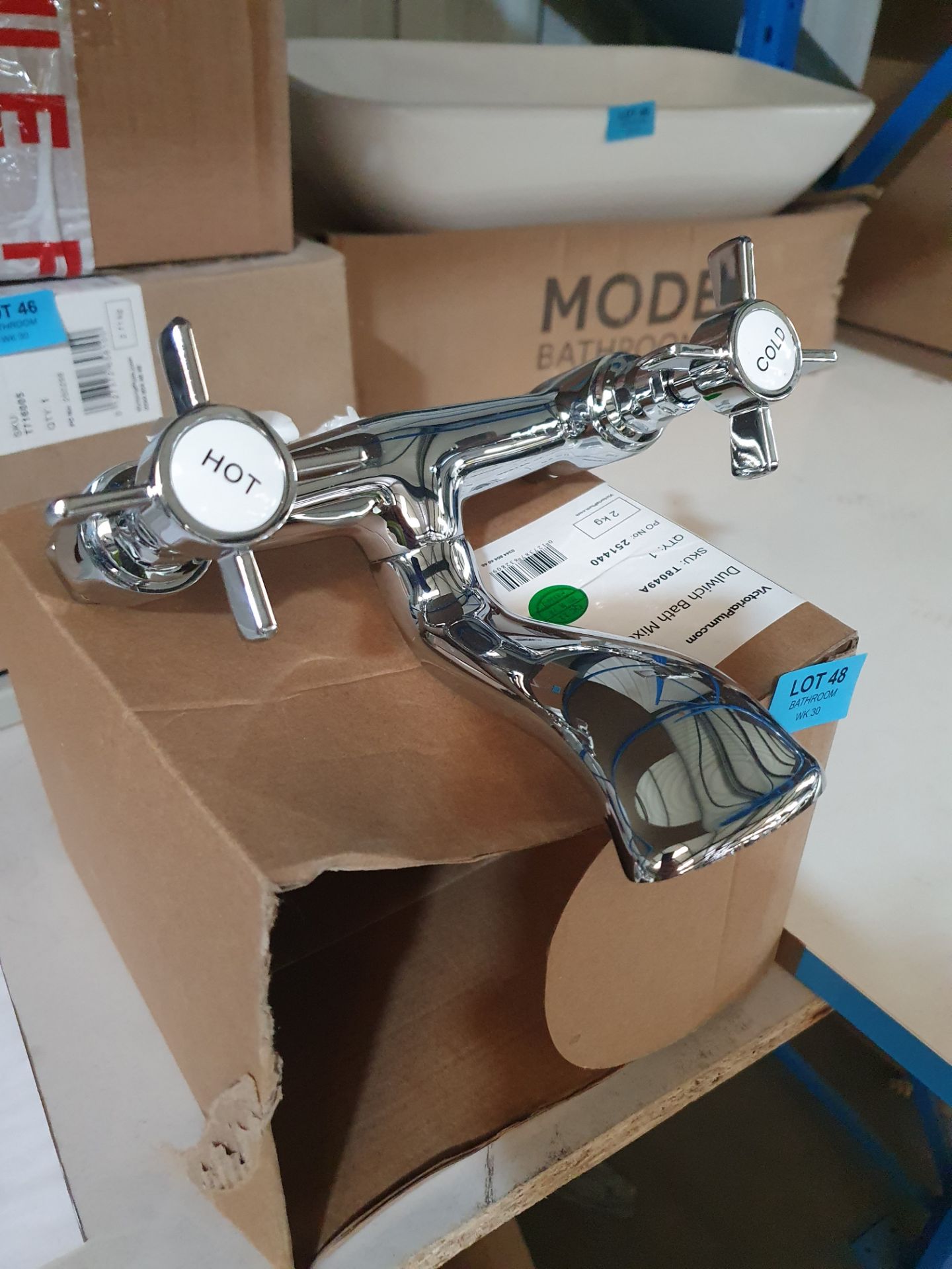 Title: RRP £125. Dulwich Traditional Bath Mixer Tap. Appears New & UnusedDescription: RRP £125. - Image 2 of 2