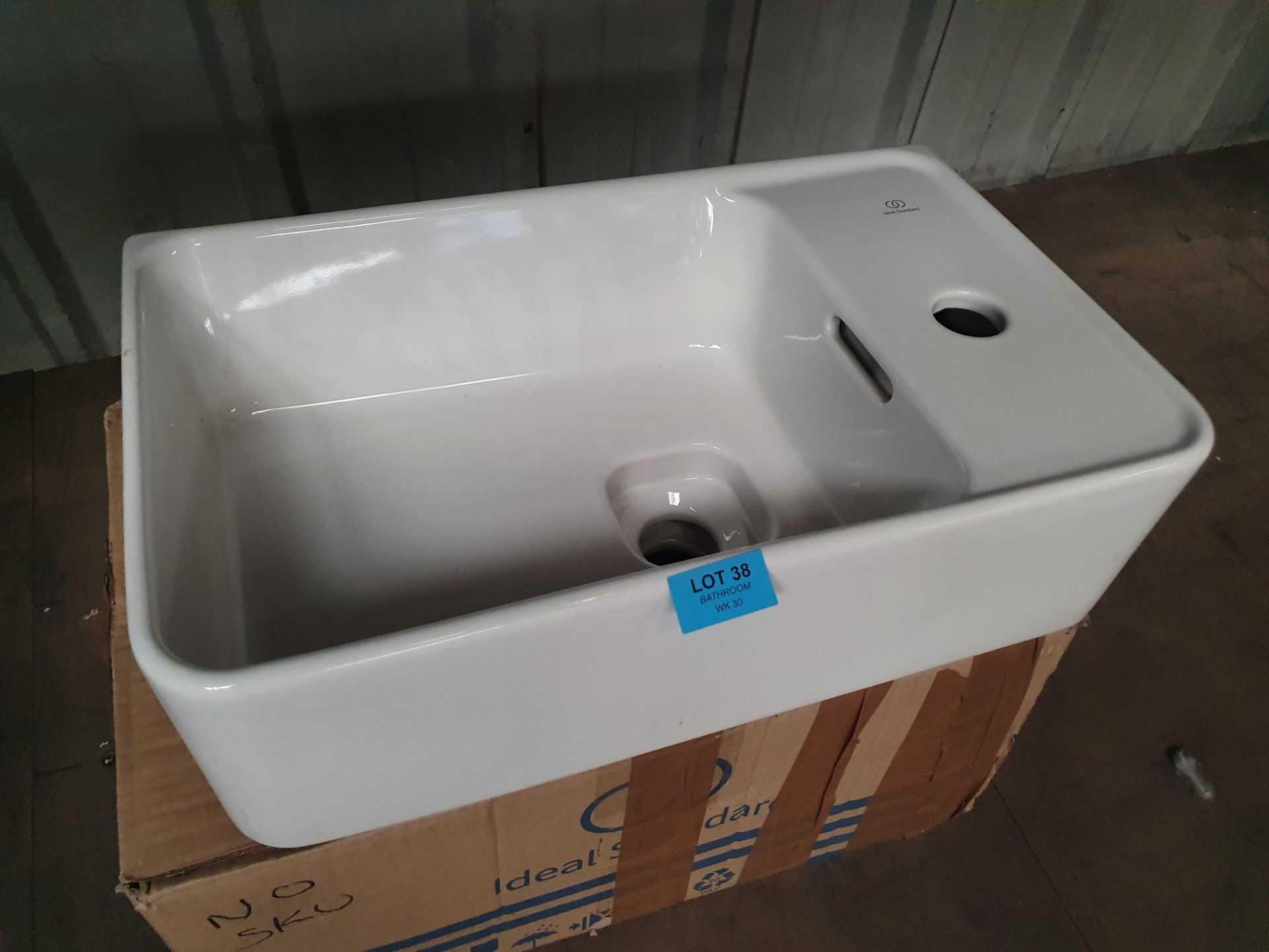 Title: RRP £169. Ideal Standard Modern Compact Cloakroom Basin. 450 x 270mm. Appears New & - Image 2 of 2