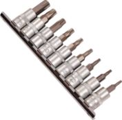 9 Piece Star Bit Socket Set