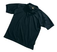 10 x Work Bear Deluxe Heavyweight Pique Polo Shirt In Grey (image colour is black)