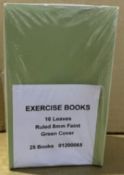 150 x Exercise Books Ruled 8mm