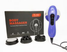 Body Massager PL-603 With Vibration Massage, Speed Adjust, Massage Head