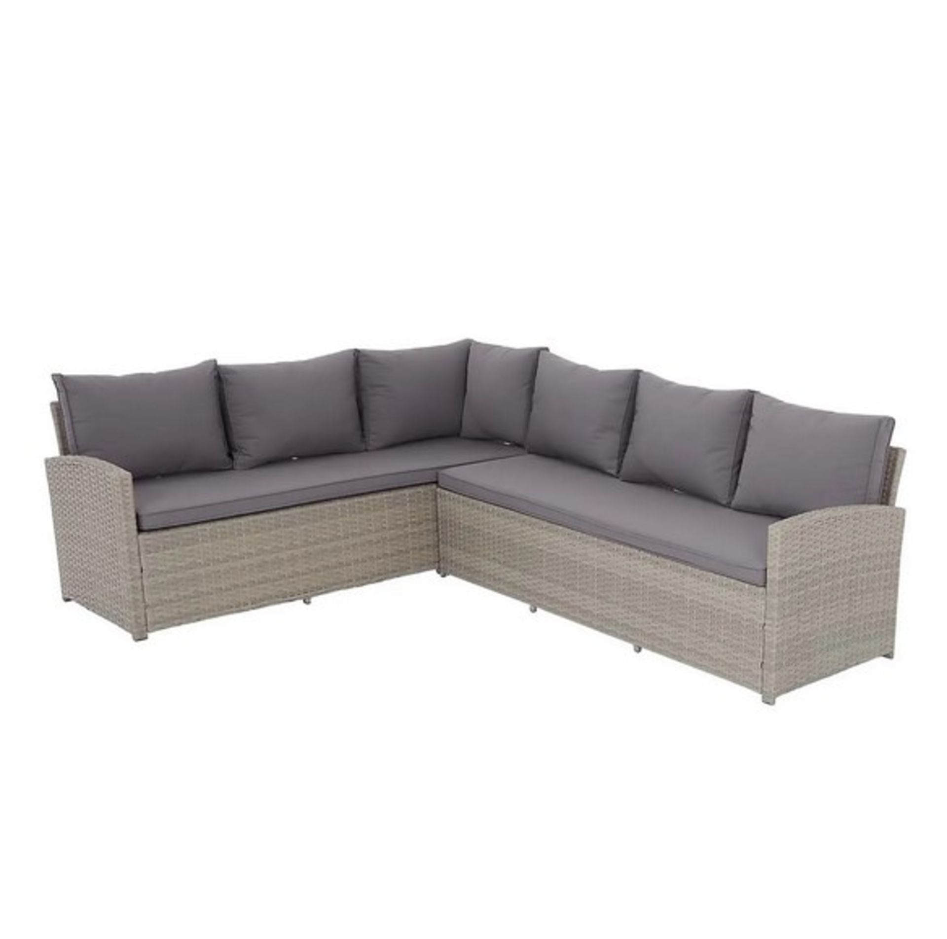 (5/Mez) RRP £850 (When Complete). Matara Grey Rattan Corner Garden Sofa Set. Ideal For Indoor & O... - Image 2 of 5