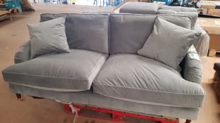 (41/Mez) RRP £349.99. Ella 3 Seater Sofa Grey (IX3197/02).