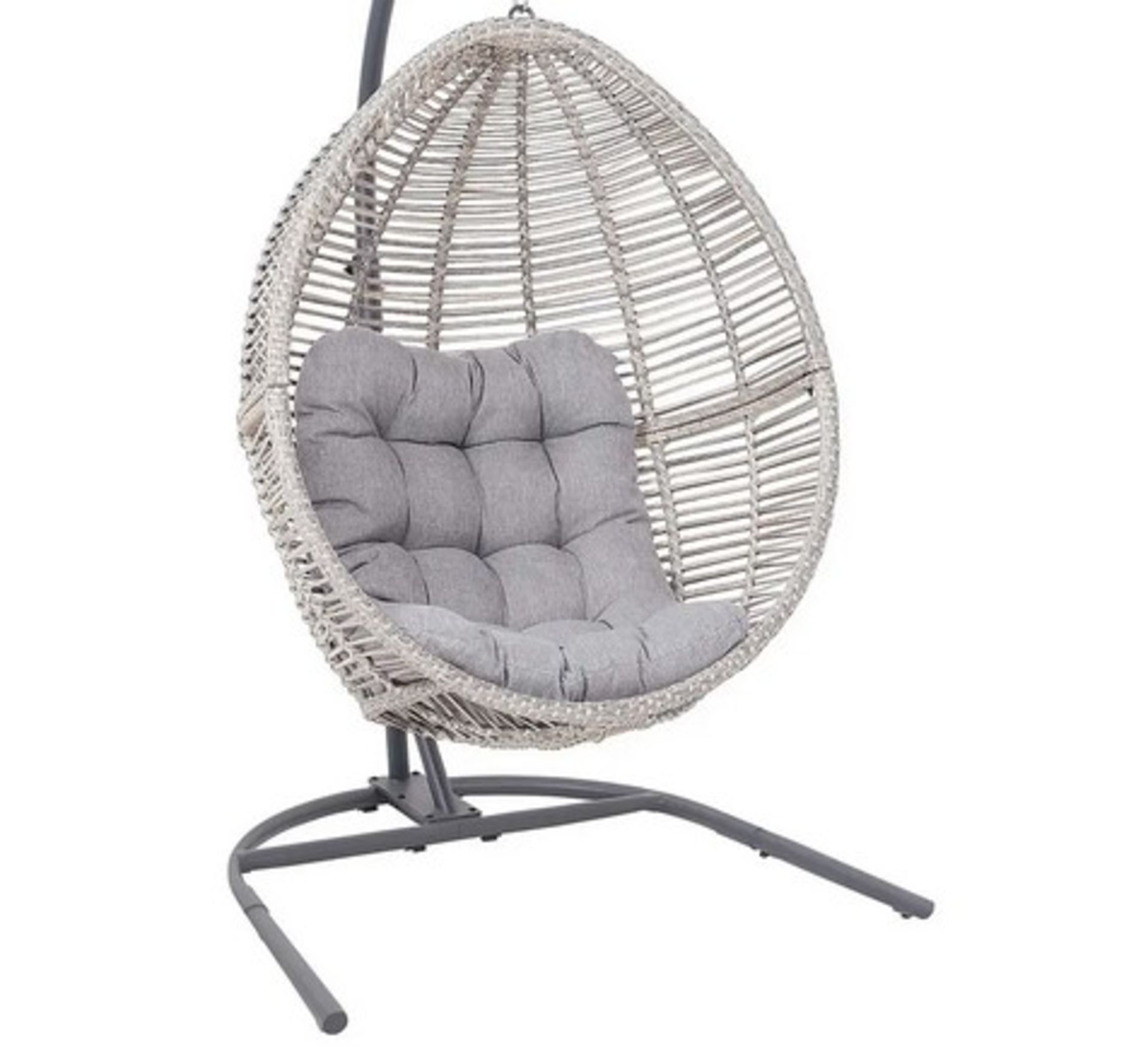 (24/Mez) RRP £360 When Complete. Florence Hanging Egg Chair. (Appears Clean Unused, Missing Hangi... - Image 3 of 9