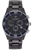 Emporio Armani AR1429 Men's Black Ceramica Chronograph Watch