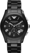 Emporio Armani AR1400 Men's Ceramica Quartz Chronograph Watch