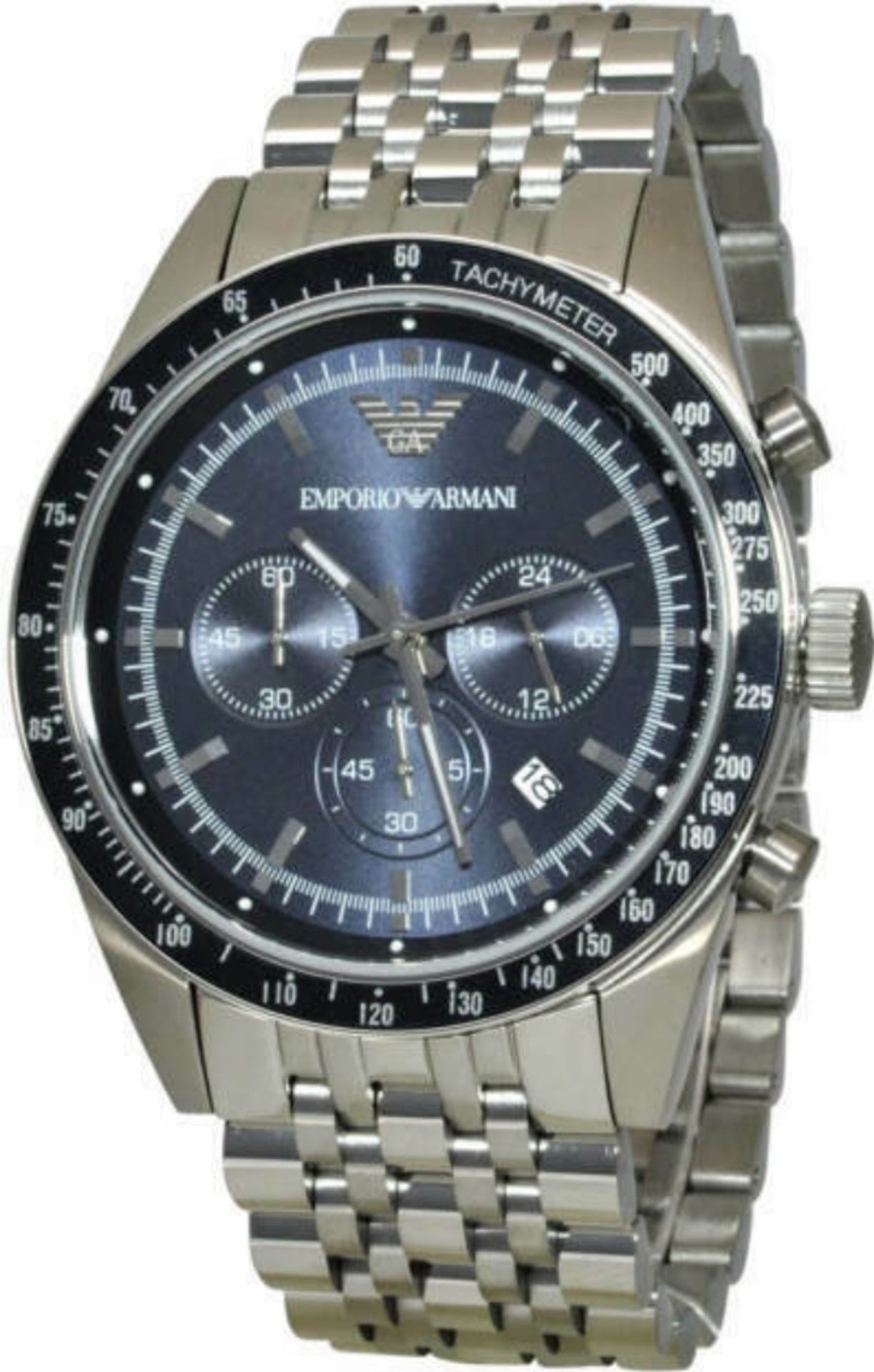 Emporio Armani AR6072 Men's Quartz Chronograph Designer Watch - Image 7 of 9