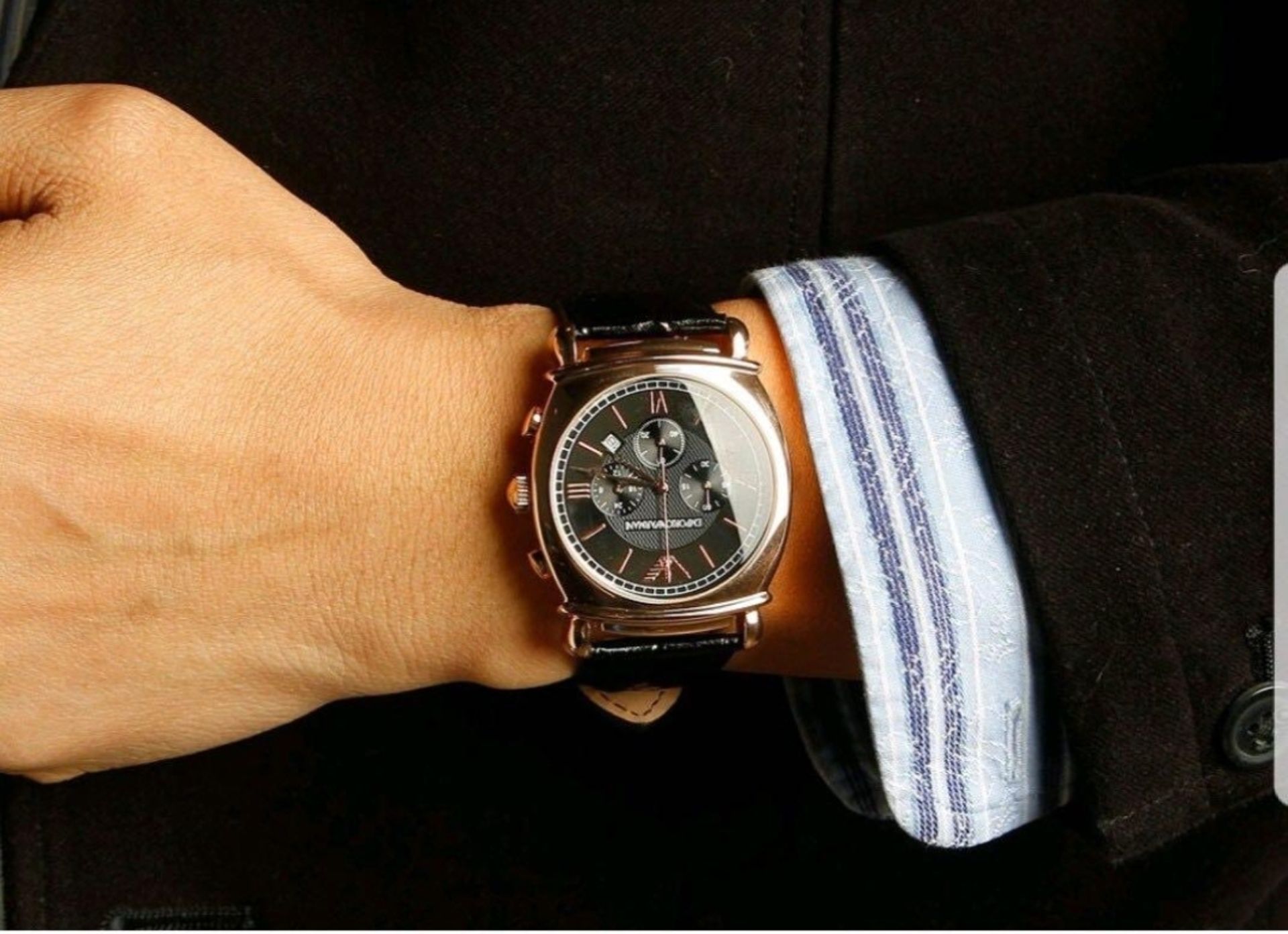 Emporio Armani Men's Rose Gold Watch AR0321 - Image 8 of 8