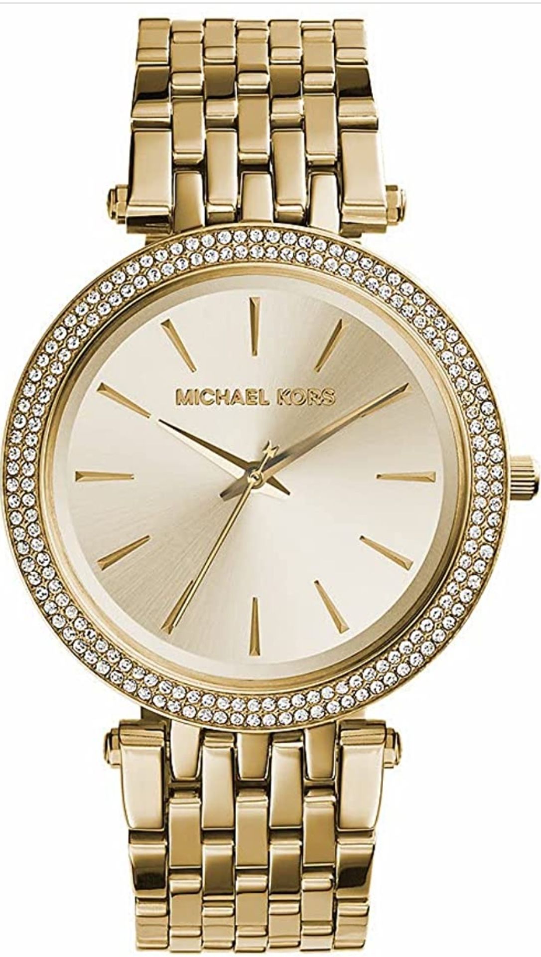 Michael Kors MK3191 Darci Gold Stainless Steel Ladies Watch