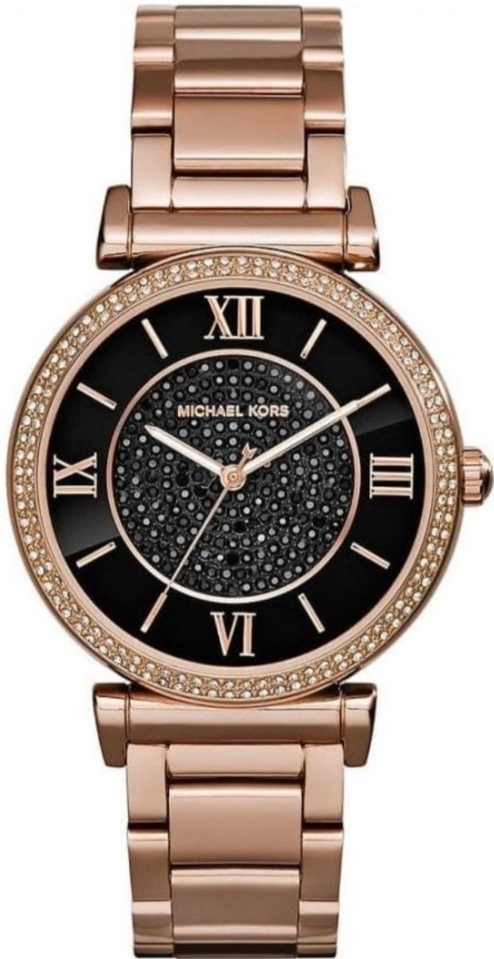 Michael Kors MK3356 Ladies Catlin Rose Gold Quartz Watch