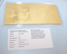 German collectable Notes Gold & Silver