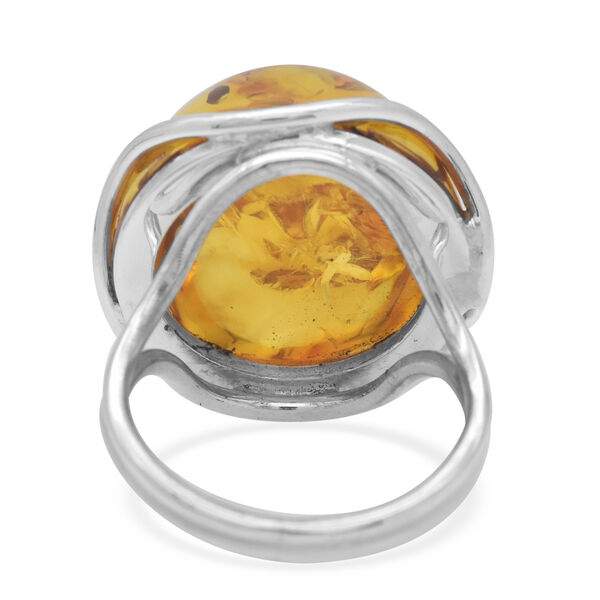 New Natural Baltic Amber Ring - Image 3 of 4