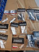 Title: (47/5J) Approx 80x Mixed Quadcopter Spare Parts (All New). To Include Blades, Batteries,