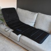 Title: (2/10A) Lot RRP £225. 3x Black Full Body Massager Mat With Heat Function RRP £75 Each. (All