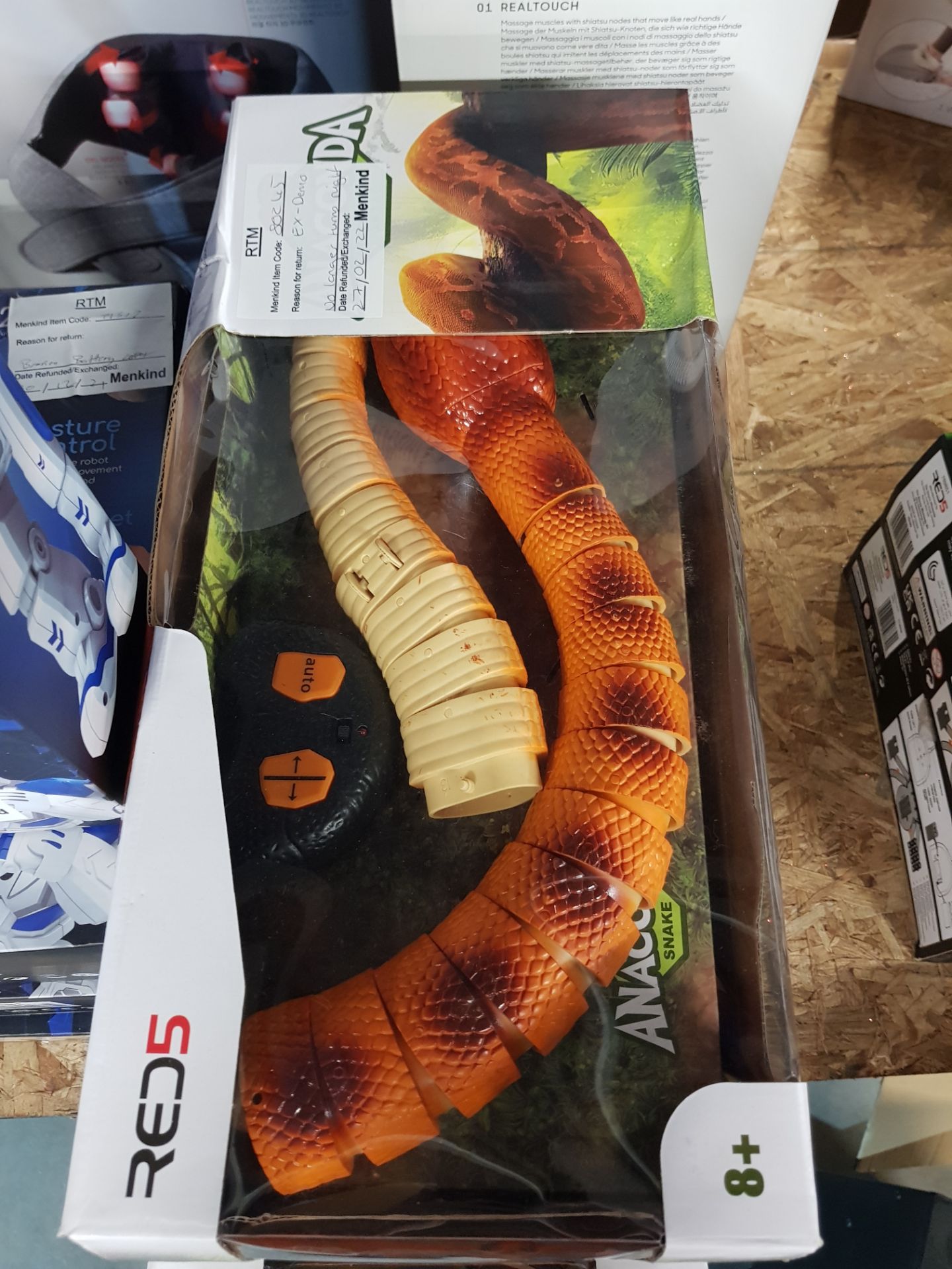 Title: (11/10B) Lot RRP £210. 7x Robotic Toy Items. 3x Red5 Anaconda Remote Control Snake RRP £30 - Image 5 of 7