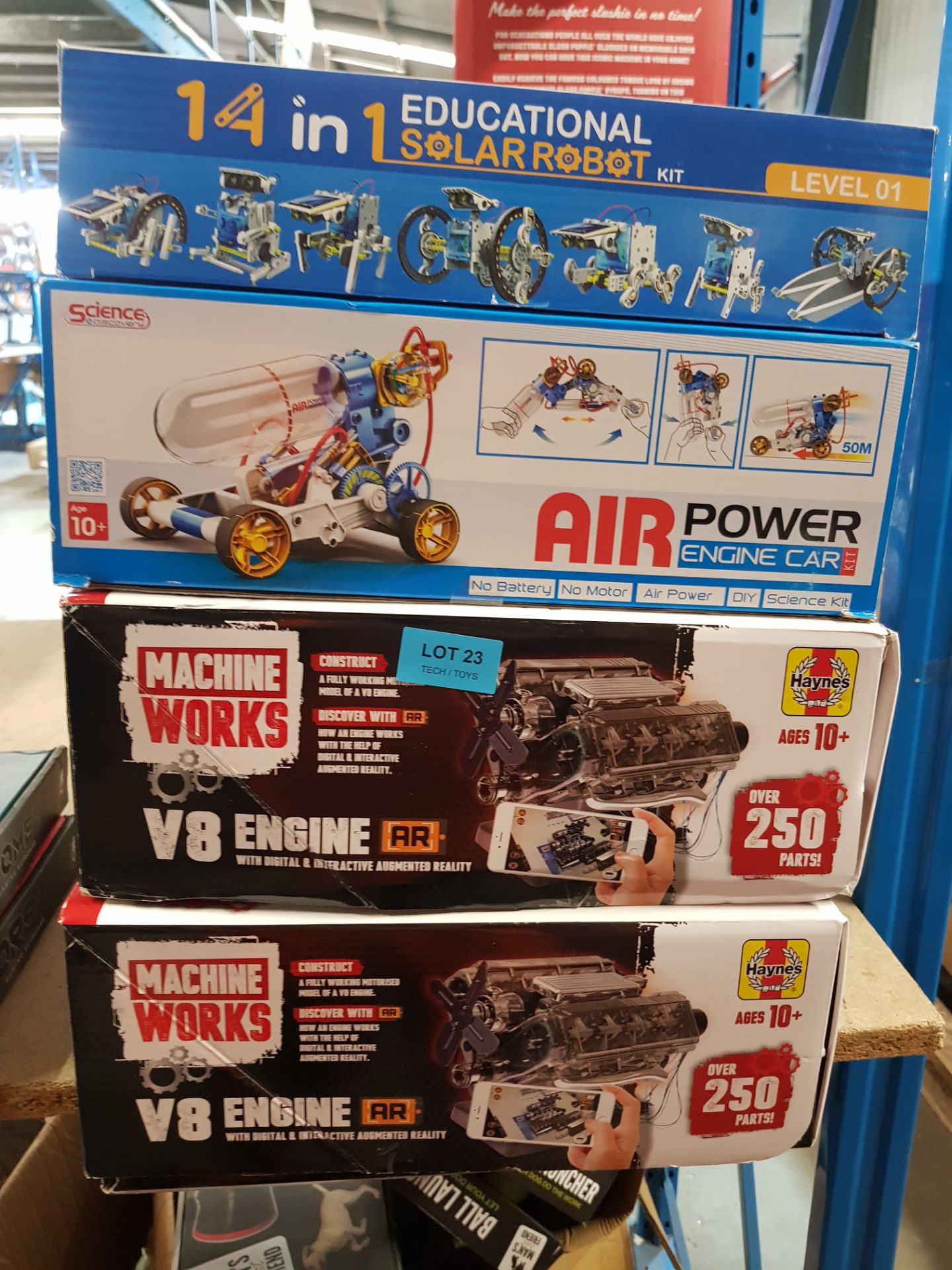 Title: (23/10F) Lot RRP £. 4x Construction Kit Items. 2x Haynes Machine Works V8 Engine Kit RRP £ - Image 8 of 10