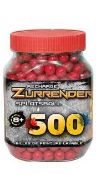 Title: (139/9C) Lot RRP £164.89. 11x Zurrender Supersplat 500 Paintballs Red RRP £14.99 Each. (All