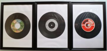 3 x Very Rare and collectible 7"" Vinyl Records - The Tearjerkers - Barry St John - Roxy Music. Fr..
